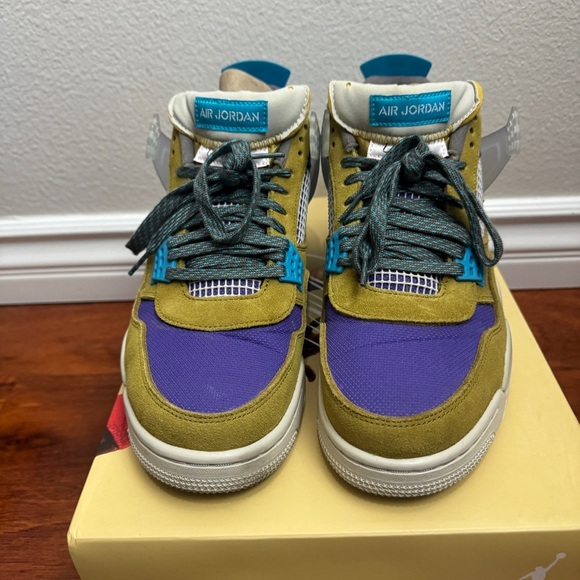Jordan 4 Retro SP 30th Anniversary Union Desert Moss Size 11 - Picture 2 of 10